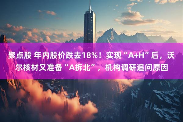 聚点股 年内股价跌去18%！实现“A+H”后，沃尔核材又准备“A拆北”，机构调研追问原因